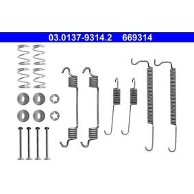 Acquista Kit accessori, ganasce freno da ATE online per Spark (M400) a prezzi moderati