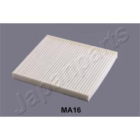 Innenraumfilter des Herstellers JAPANPARTS - Originalware Artikelnummer: FAA-MA16