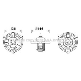Acquista Elettromotore ventola abitacolo da PRASCO HY8416 a buon mercato per soli 147,10 €