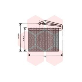 Acquista Evaporatore climatizzatore da VAN WEZEL 3700V400 a buon mercato per soli 500,73 €