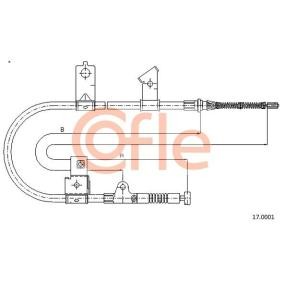 Handbremsseil 17.0001 von COFLE günstig für 27,84 € online kaufen