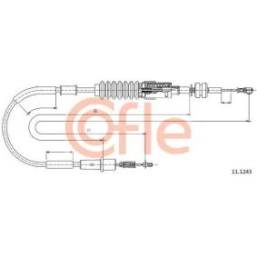 Gaszug für VAUXHALL von COFLE