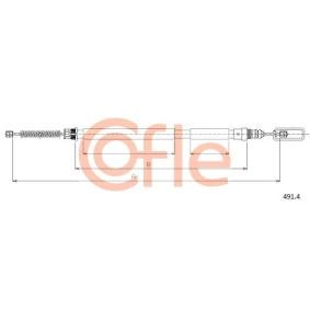 Handbremsseil 491.4 von COFLE günstig für 22,70 € online kaufen