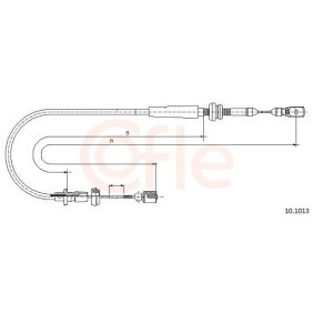 Gaszug 10.1013 von COFLE günstig für 65,96 € online kaufen