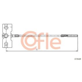 Handbremsseil 17.0120 von COFLE günstig für 11,04 € online kaufen