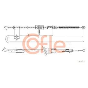 Handbremsseil 17.2512 von COFLE günstig für 22,41 € online kaufen