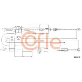 Handbremsseil 17.2530 von COFLE günstig für 30,62 € online kaufen