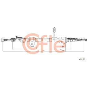 Handbremsseil 451.11 von COFLE günstig für 66,32 € online kaufen