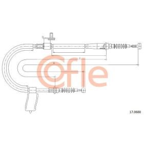 Handbremsseil 17.0688 von COFLE günstig für 21,50 € online kaufen