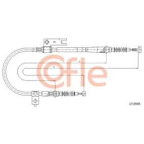 Handbremsseil 17.0595 von COFLE günstig für 20,61 € online kaufen