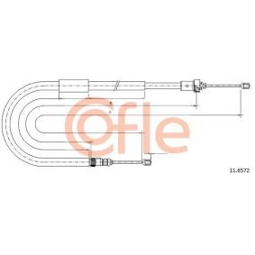 Handbremsseil 11.6572 von COFLE günstig für 18,31 € online kaufen