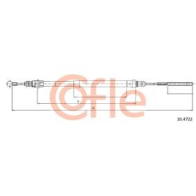 Handbremsseil 10.4722 von COFLE günstig für 18,24 € online kaufen