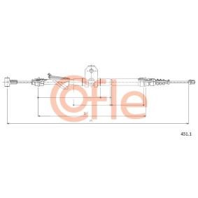 Handbremsseil 451.1 von COFLE günstig für 60,22 € online kaufen