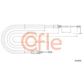 Handbremsseil 10.6036 von COFLE günstig für 13,99 € online kaufen