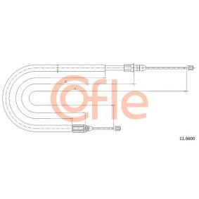 Handbremsseil 11.6600 von COFLE günstig für 12,26 € online kaufen