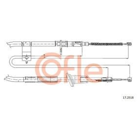 Handbremsseil 17.2518 von COFLE günstig für 18,66 € online kaufen