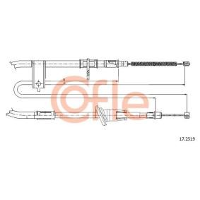 Handbremsseil 17.2519 von COFLE günstig für 18,66 € online kaufen