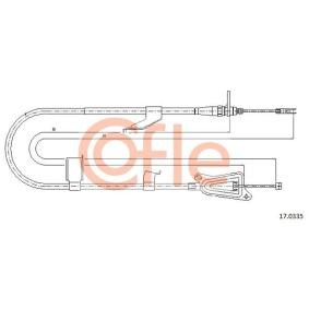 Handbremsseil 17.0335 von COFLE günstig für 33,30 € online kaufen