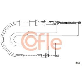 Handbremsseil 321.6 von COFLE günstig für 16,13 € online kaufen