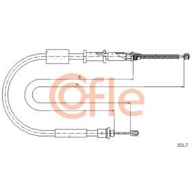 Handbremsseil 321.7 von COFLE günstig für 15,97 € online kaufen