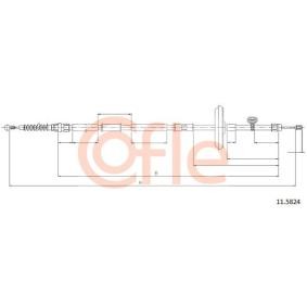 Handbremsseil 11.5824 von COFLE günstig für 27,52 € online kaufen