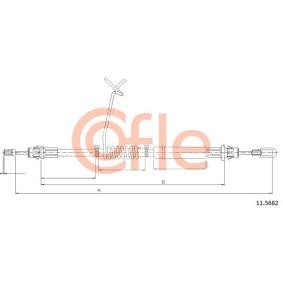 Handbremsseil für FORD von COFLE