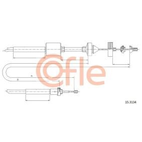 Kupplungsseil 15.3134 von COFLE günstig für 32,09 € online kaufen