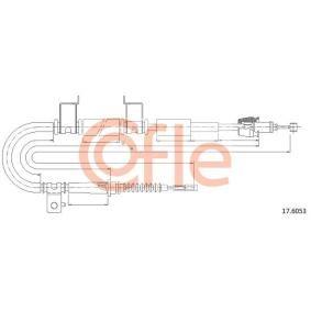 Handbremsseil 17.6053 von COFLE günstig für 39,28 € online kaufen