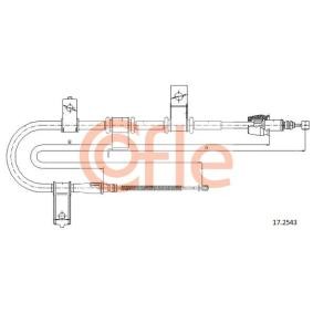 Handbremsseil 17.2543 von COFLE günstig für 24,43 € online kaufen