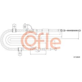 Handbremsseil 17.2610 von COFLE günstig für 31,57 € online kaufen