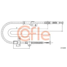 Handbremsseil 17.0244 von COFLE günstig für 17,75 € online kaufen