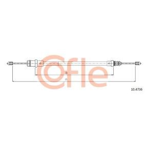 Handbremsseil 10.4736 von COFLE günstig für 14,68 € online kaufen