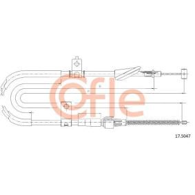 Handbremsseil 17.5047 von COFLE günstig für 21,77 € online kaufen
