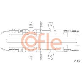 Handbremsseil 17.3513 von COFLE günstig für 65,82 € online kaufen