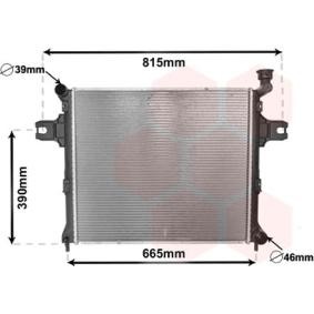 Compre Radiador, arrefecimento do motor da VAN WEZEL 21002058 a um preço baixo por 242,93 €