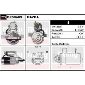 Anlasser DRS0409 von DELCO REMY günstig für 180,68 € online kaufen