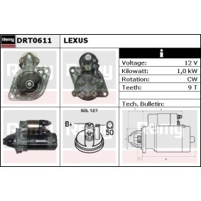 Anlasser für LEXUS von DELCO REMY