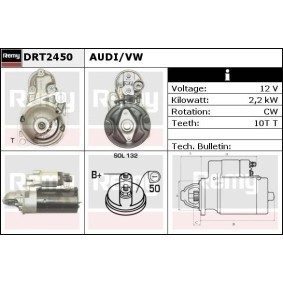 Anlasser DRT2450 von DELCO REMY günstig für 204,91 € online kaufen