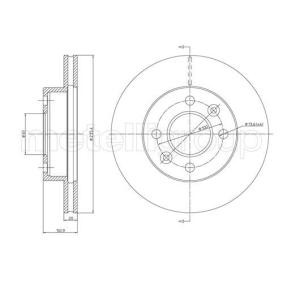 Compre Disco de travão da METELLI 23-0838 a um preço baixo por 26,62 €