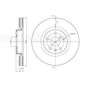 Bremsscheibe von METELLI