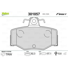 Bremsbeläge 301057 von VALEO günstig für 19,73 € online kaufen
