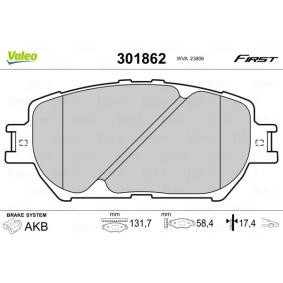 Achetez des Plaquette de frein de chez VALEO en ligne pour Wish MPV (_E1_) à prix modérés