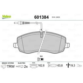 Bremsbeläge 601384 von VALEO günstig für 57,80 € online kaufen