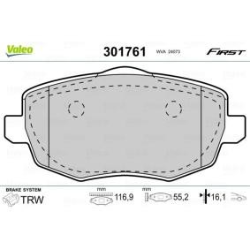 Bremsbeläge 301761 von VALEO günstig für 28,09 € online kaufen