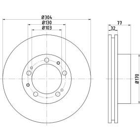 Bremsscheibe von TEXTAR