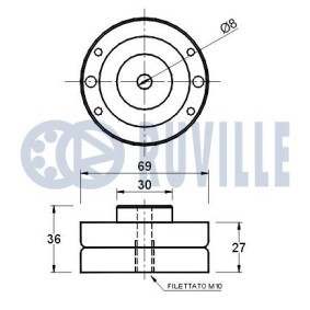 Radlagersatz 5463 von RUVILLE günstig für 110,56 € online kaufen