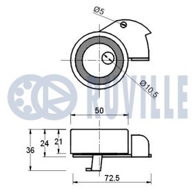 Radlagersatz 7472 von RUVILLE günstig für 55,61 € online kaufen