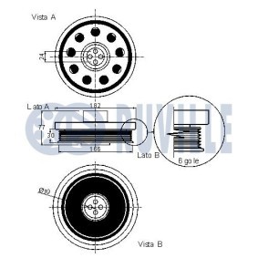 Radlagersatz für IVECO von RUVILLE