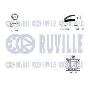 Umlenk- / Führungsrolle, Keilrippenriemen 56345 von RUVILLE günstig für 19,37 € online kaufen