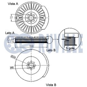 Umlenk- / Führungsrolle, Keilrippenriemen 55388 von RUVILLE günstig für 30,34 € online kaufen